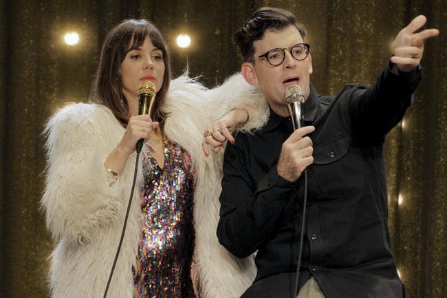 Natasha Leggero and Moshe Kasher